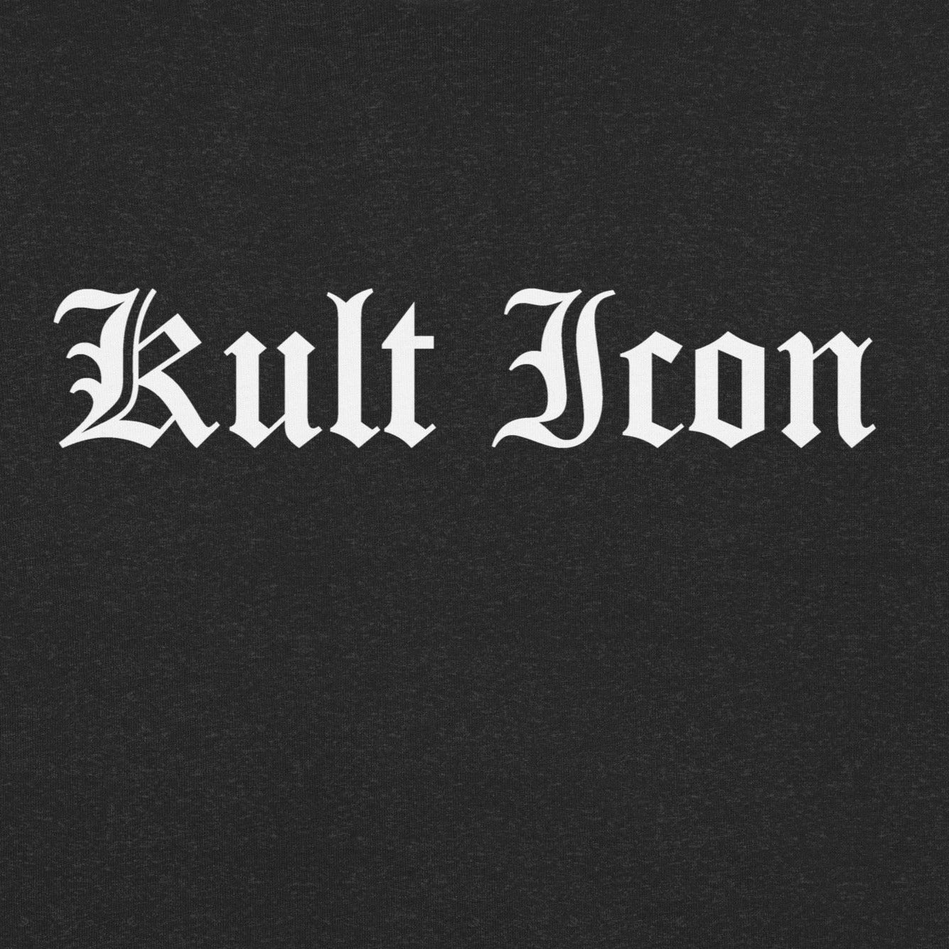 Black background with 'Kult Iron' text in white