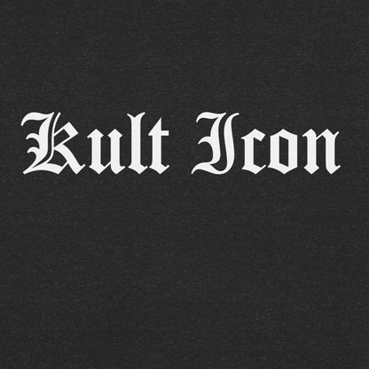 Black background with 'Kult Iron' text in white
